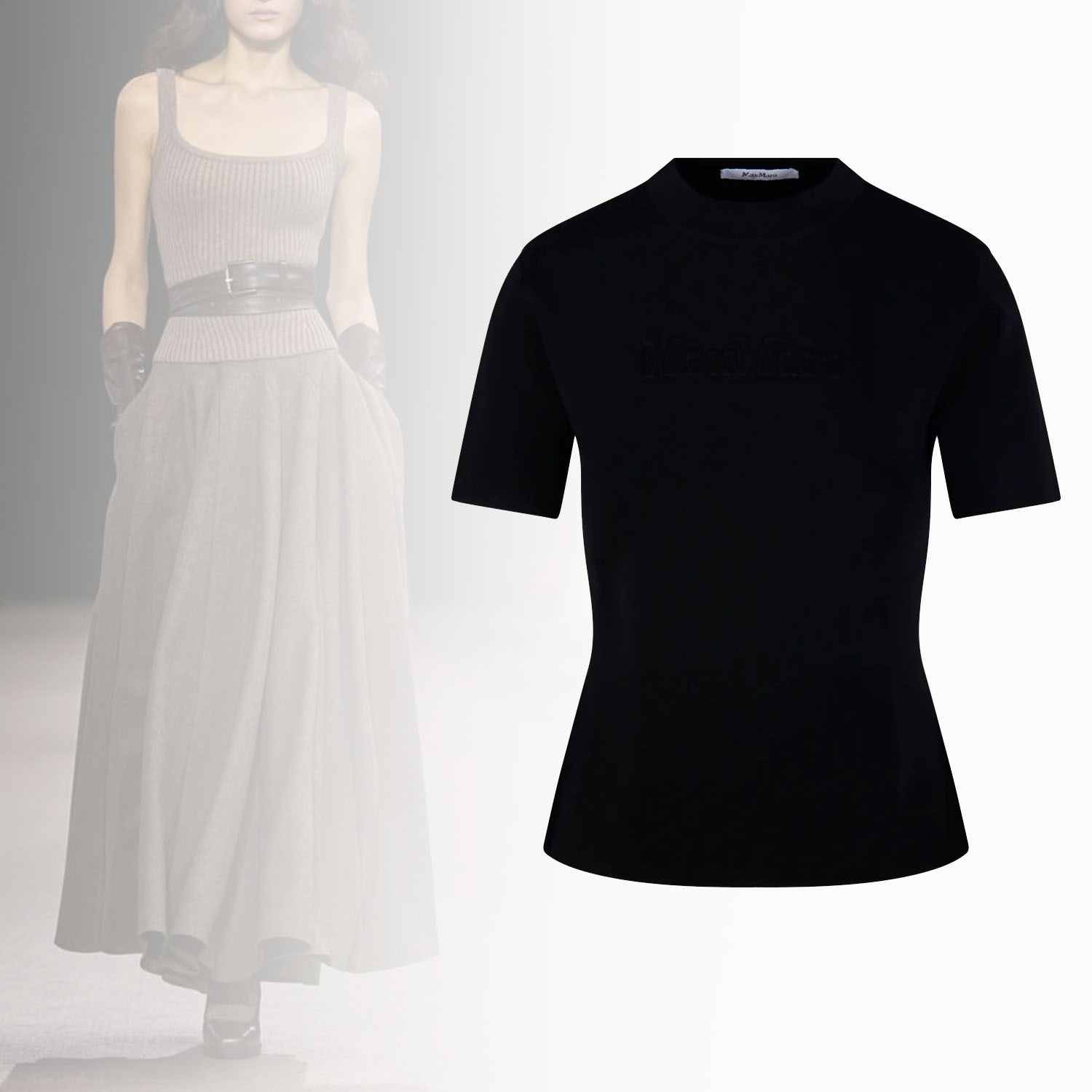 ◆Max Mara◆ラ セガール クルーネック 半袖 Tシャツ
