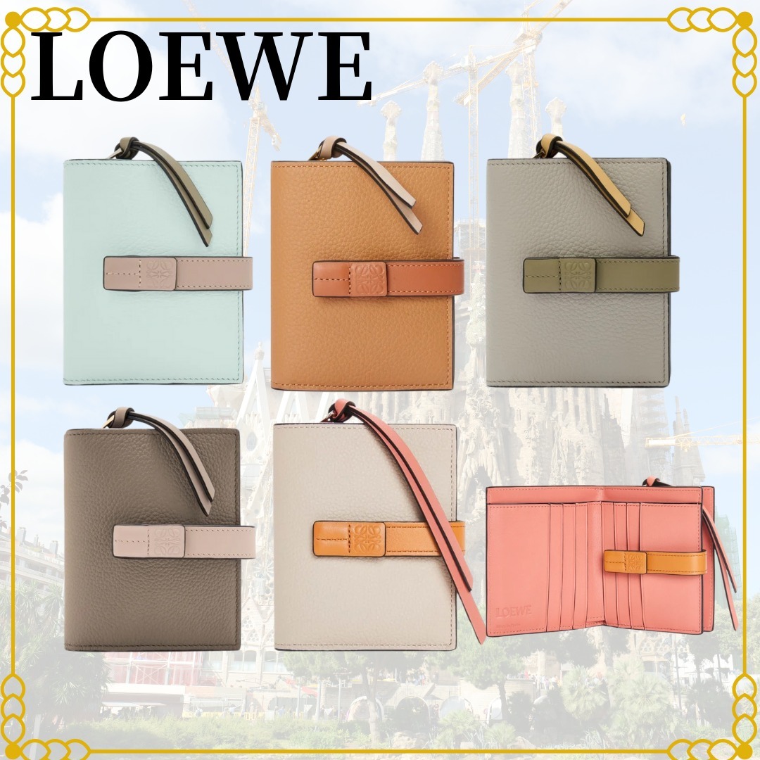 新作☆LOEWE直営店 コンパクト ジップウォレット C660Z41X02