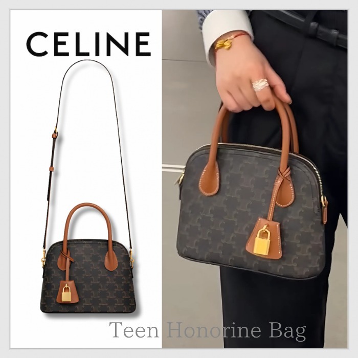 【ロックな華やぎを添えて】CELINE Orinon トリオンフキャンバス