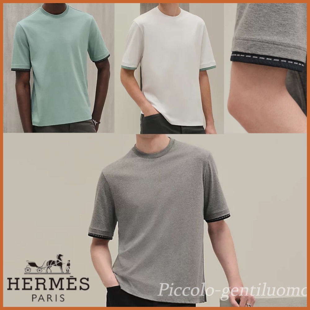 【上品とカジュアルを兼ね備えた◎】エルメス★コットン Tシャツ