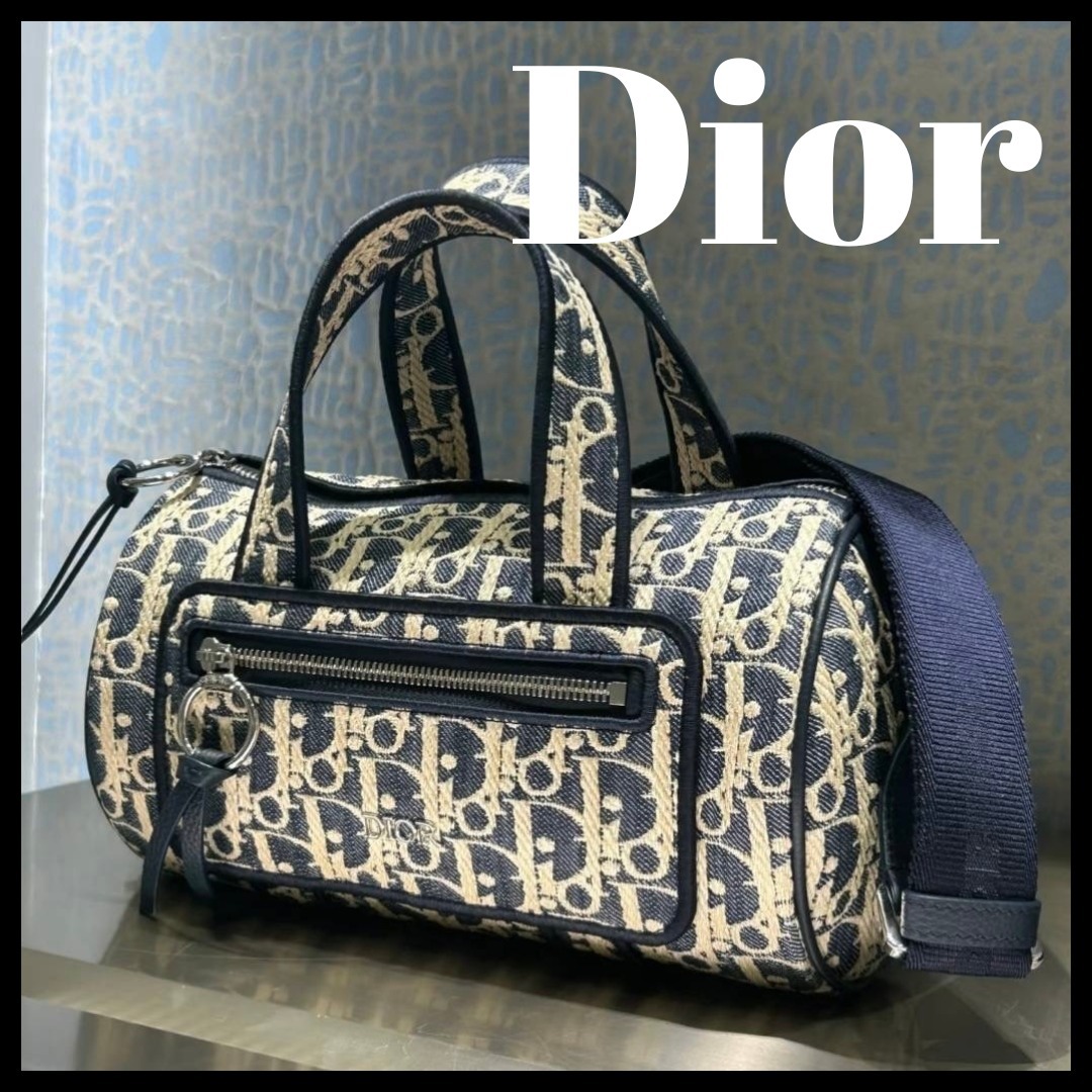 【 2wayで大活躍】Dior ジップ付き メッセンジャーバッグ
