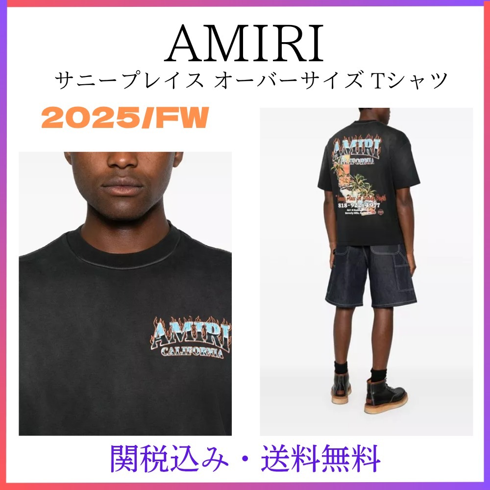 関税送料込み★AMIRI★サニープレイス オーバーサイズ Tシャツ