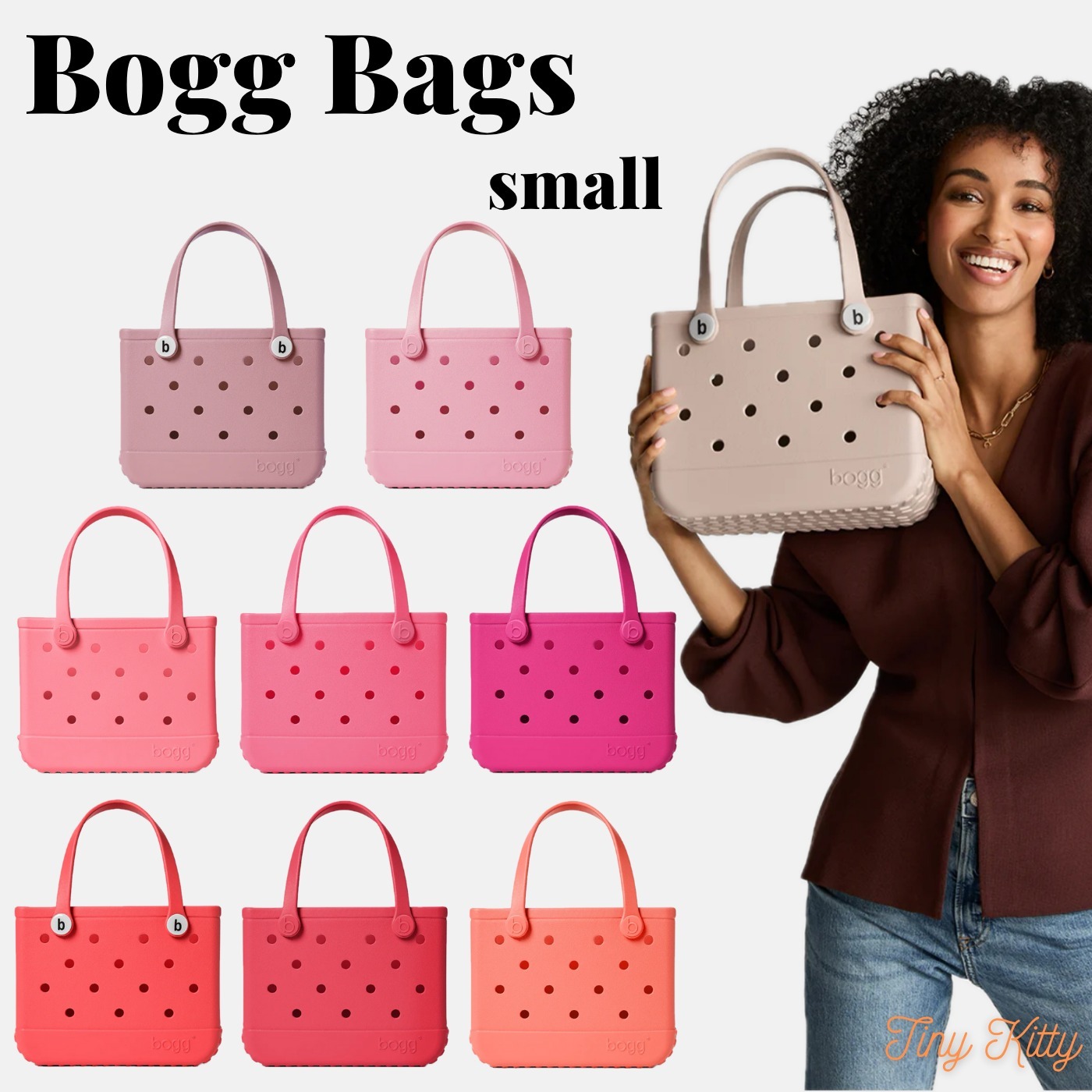 【Bogg Bags】USA発 耐水トートバッグ☆Bitty Bogg Bag