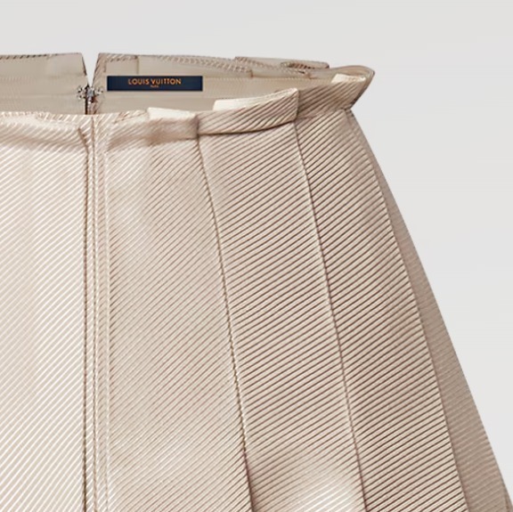 ★Louis Vuitton★《ボックスプリーツツイルスカート》ウール