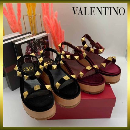 ウエッジ VALENTINO(ヴァレンティノ) サンダル・ミュール