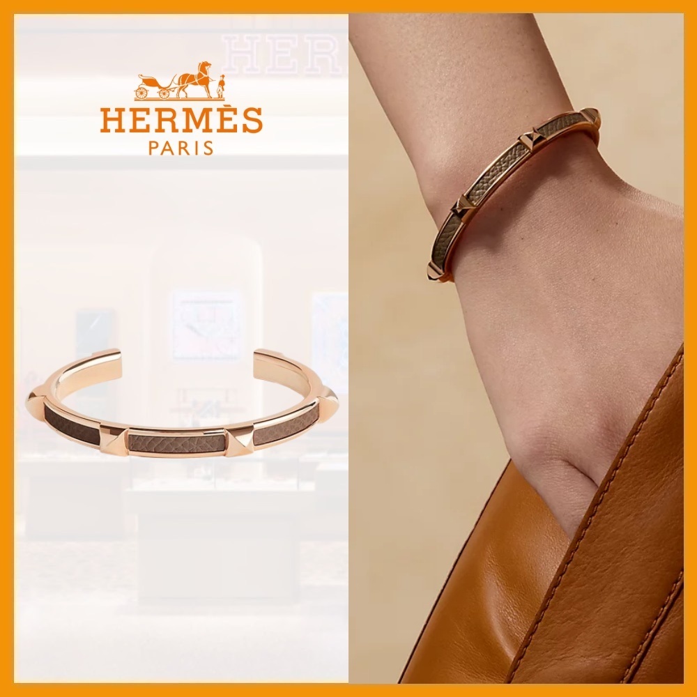 【国内発送☆かっこいい】HERMES ブレスレット 《アテナ》