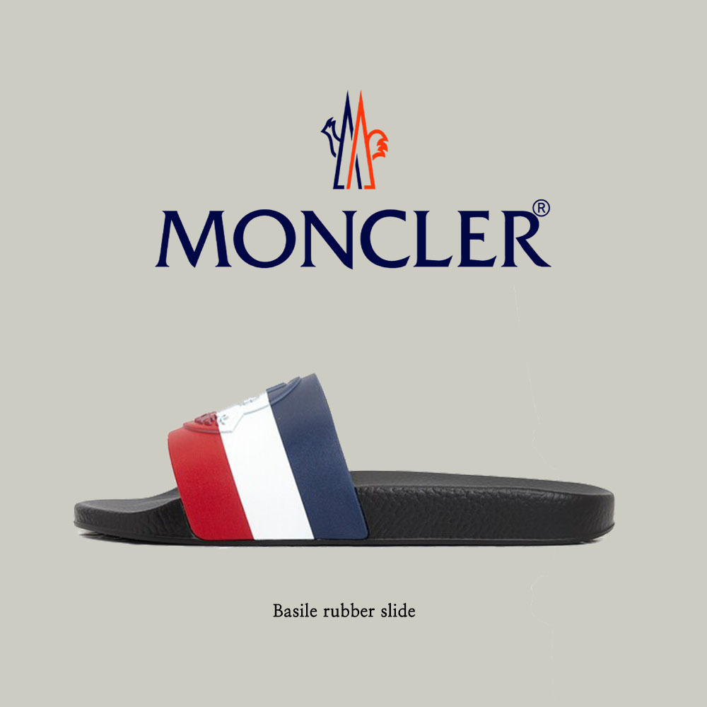 【MONCLER】 Basile rubber slide
