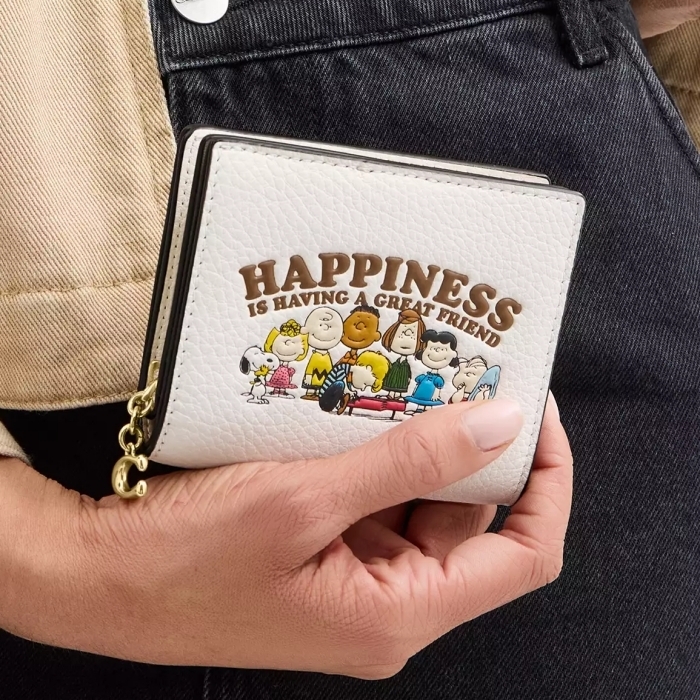 COACH X PEANUTS スナップ ウォレット 折り畳み財布