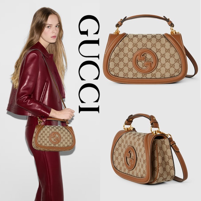 新作【GUCCI】〔ブロンディ〕ミディアム トップハンドルバッグ