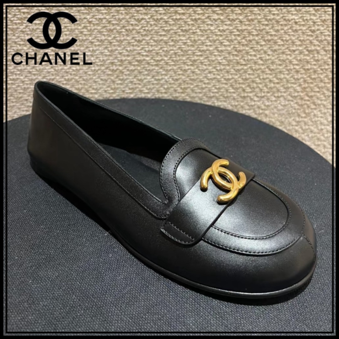 【シンプルでおしゃれ】CHANEL  ローファー・オックスフォード