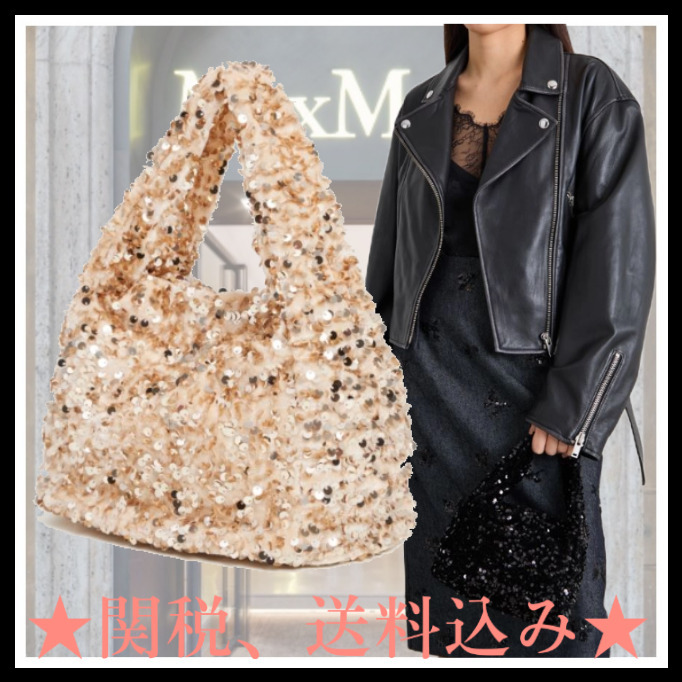 DT★Max Mara★lipari スパンコールバッグ