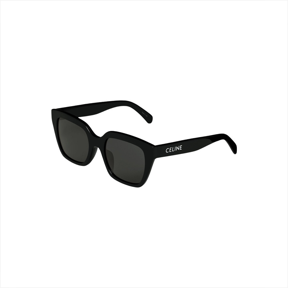 Celine■(W) Celine Monochroms 03 Sunglasses in Acetate Black