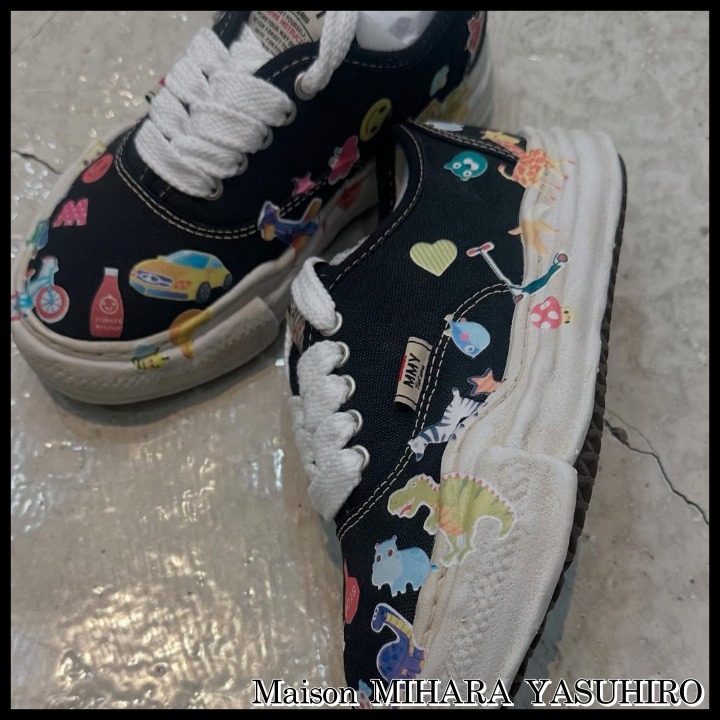 ◆Maison MIHARA YASUHIRO◆BAKER Sticker Printed スニーカー