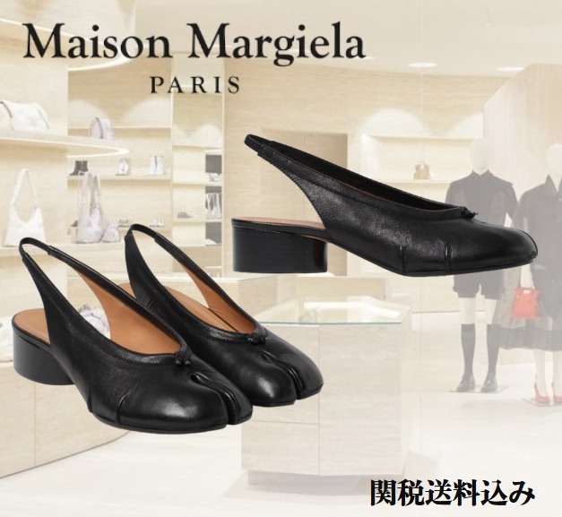 サンダル・ミュール Maison Margiela TABI NEW BALLERINA SLINGBACK