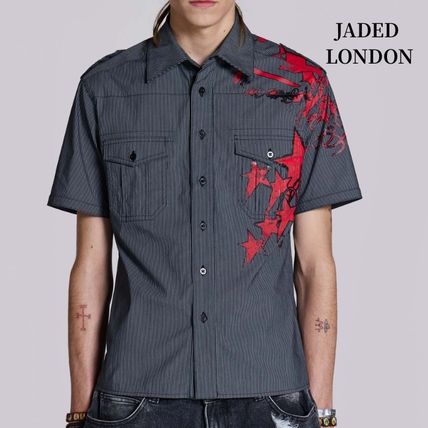 関送込★JADED LONDON★Faded Star T-シャツ Faded Star T-Shirt | Jaded London | Clothing