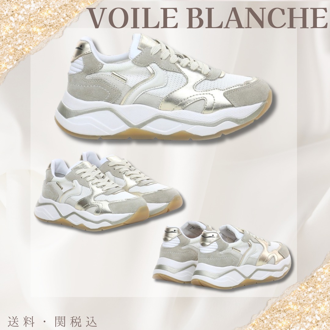 送料関税込【VOILE BLANCHE】25年 春夏 CLUB119 スニーカー