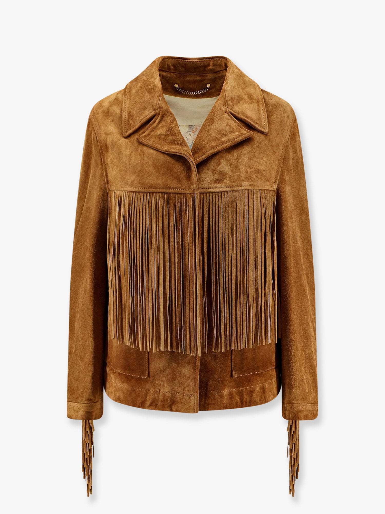 ジャケット GOLDEN GOOSE Olinda suede jacket TABASCO BROWN