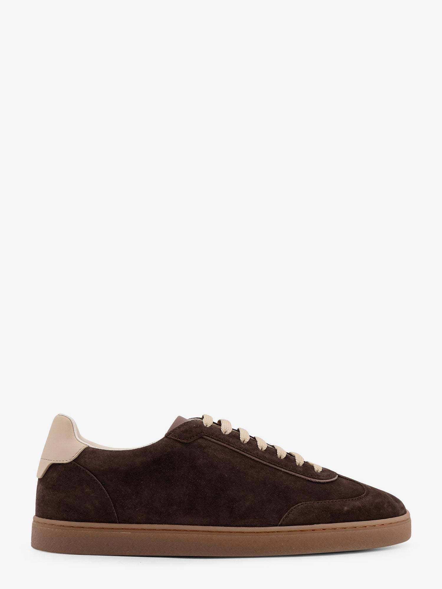 スニーカー BRUNELLO CUCINELLI Suede sneakers DARK BROWN