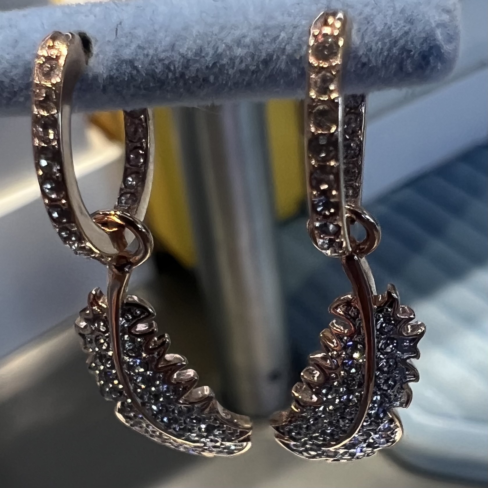 SWAROVSKI(スワロフスキー) Nice drop earringsフェザーピアス