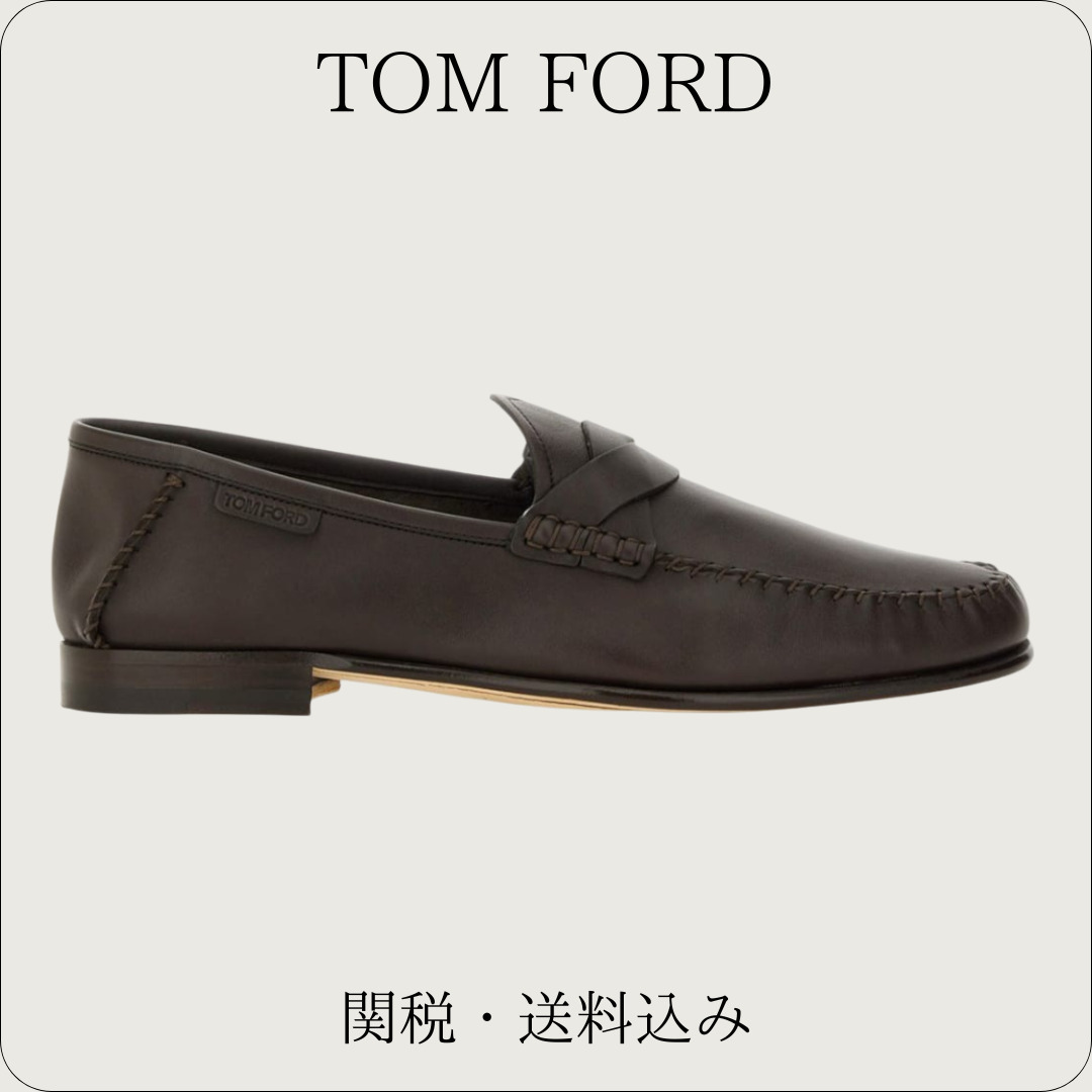TOM FORD【メンズローファー☆ブラック】関税送料込