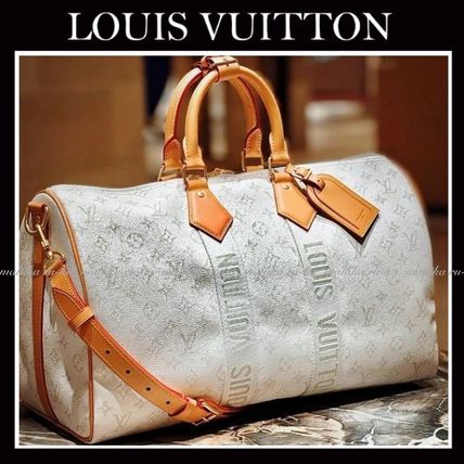 LI ベージュ系 Louis Vuitton(ルイヴィトン) ボストンバッグ