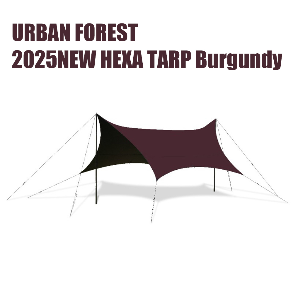 URBAN FOREST●2025 HEXA Burgundy TARP SKIN【正規品関税込み】