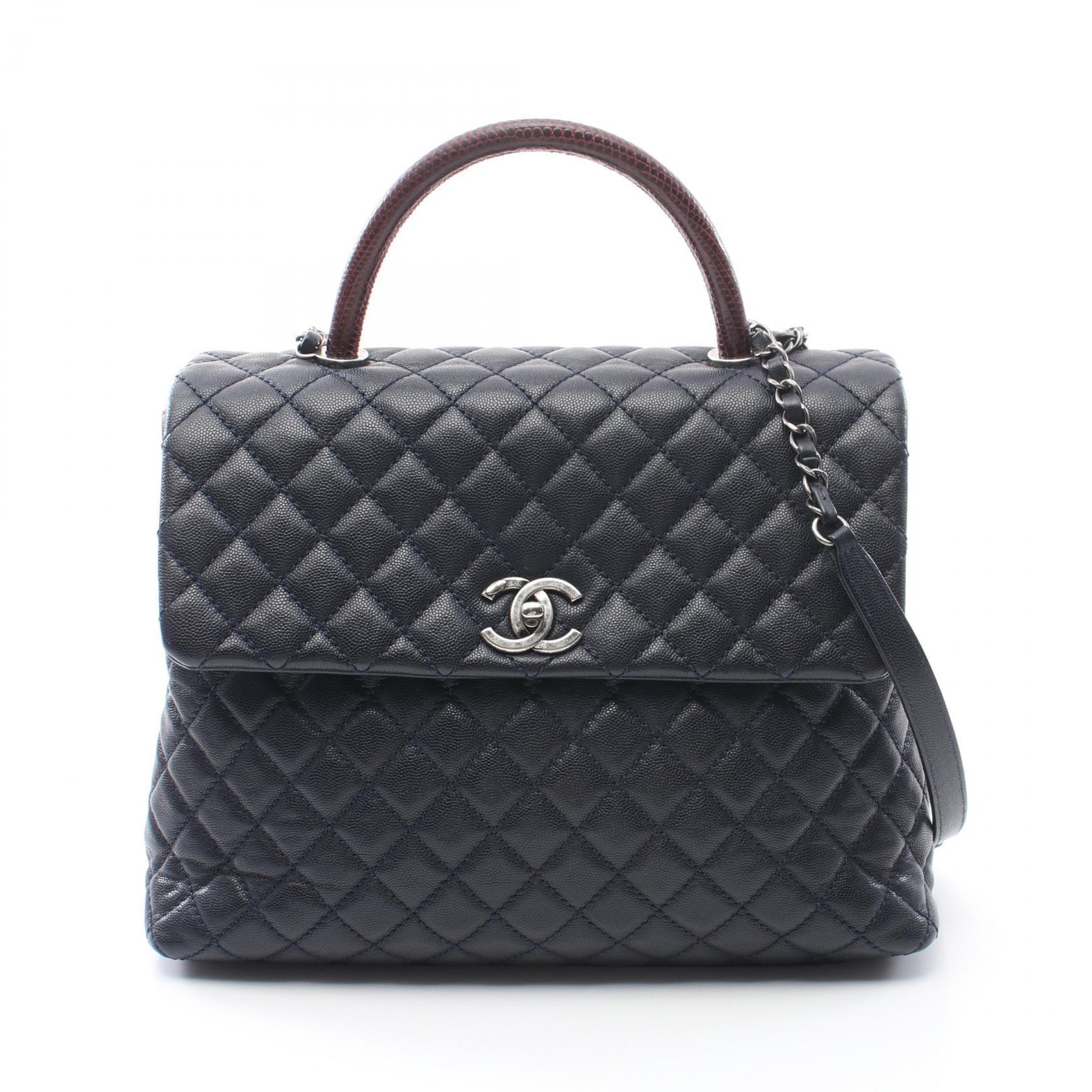シャネル ココハンドル 2way ショルダーバッグ