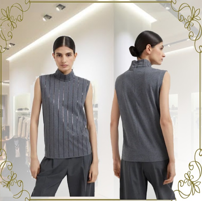 【★エレガント★】Brunello Cucinelli ☆ ハイネックトップ