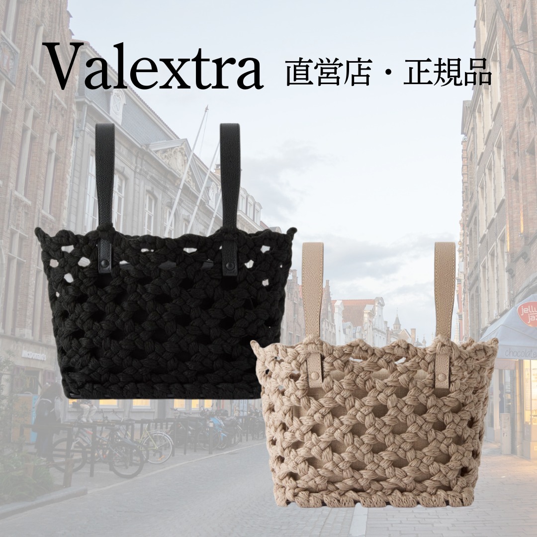新作!セレブ御用達《Valextra》ソフトスポタミ ヴィアバケット