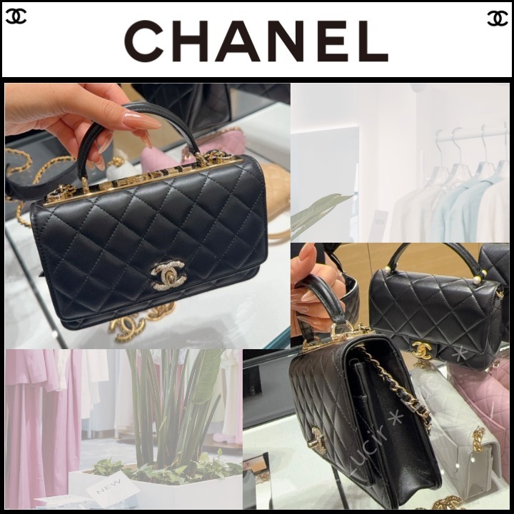輝きを添えてCHANEL シャネル チェーンウォレット