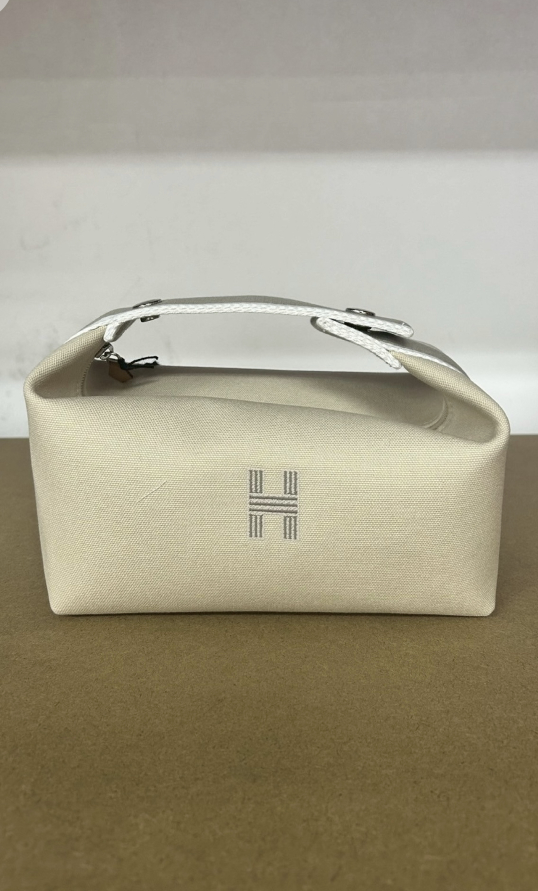 【HERMES】ブリッドアブラックPM ホワイト