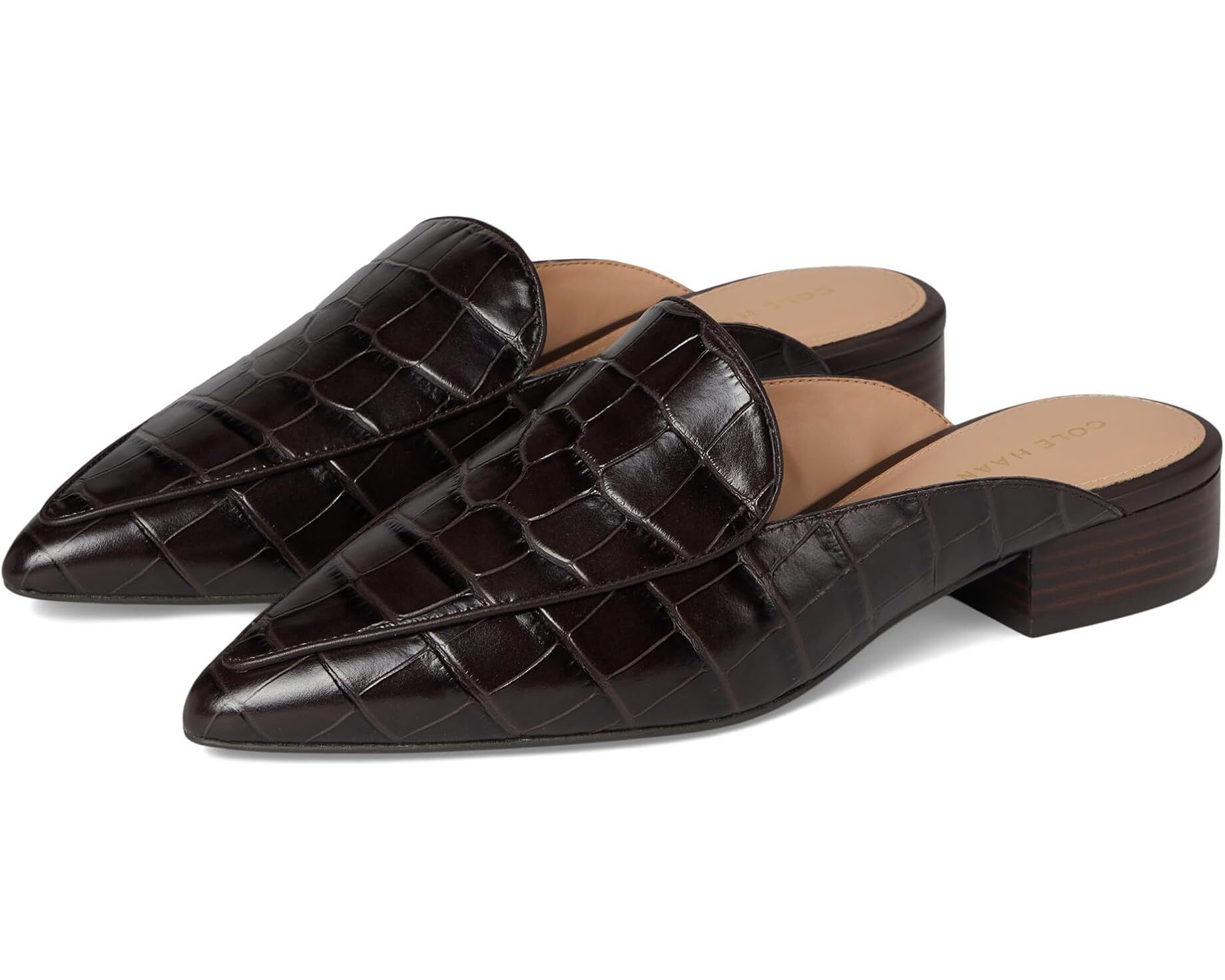 セール☆COLE HAAN パイパー ミュール（ダークチョコレート）