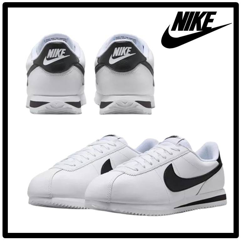 ☆送料・関税込☆Nike★(W) Cortez★Leather White Black★