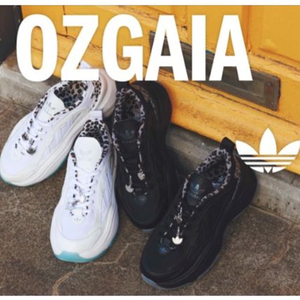 アディダス オズガイア レオパード柄がアクセント♪かわいい厚底 レオパード（ヒョウ柄） adidas Ozgaia(アディダス オズガイア