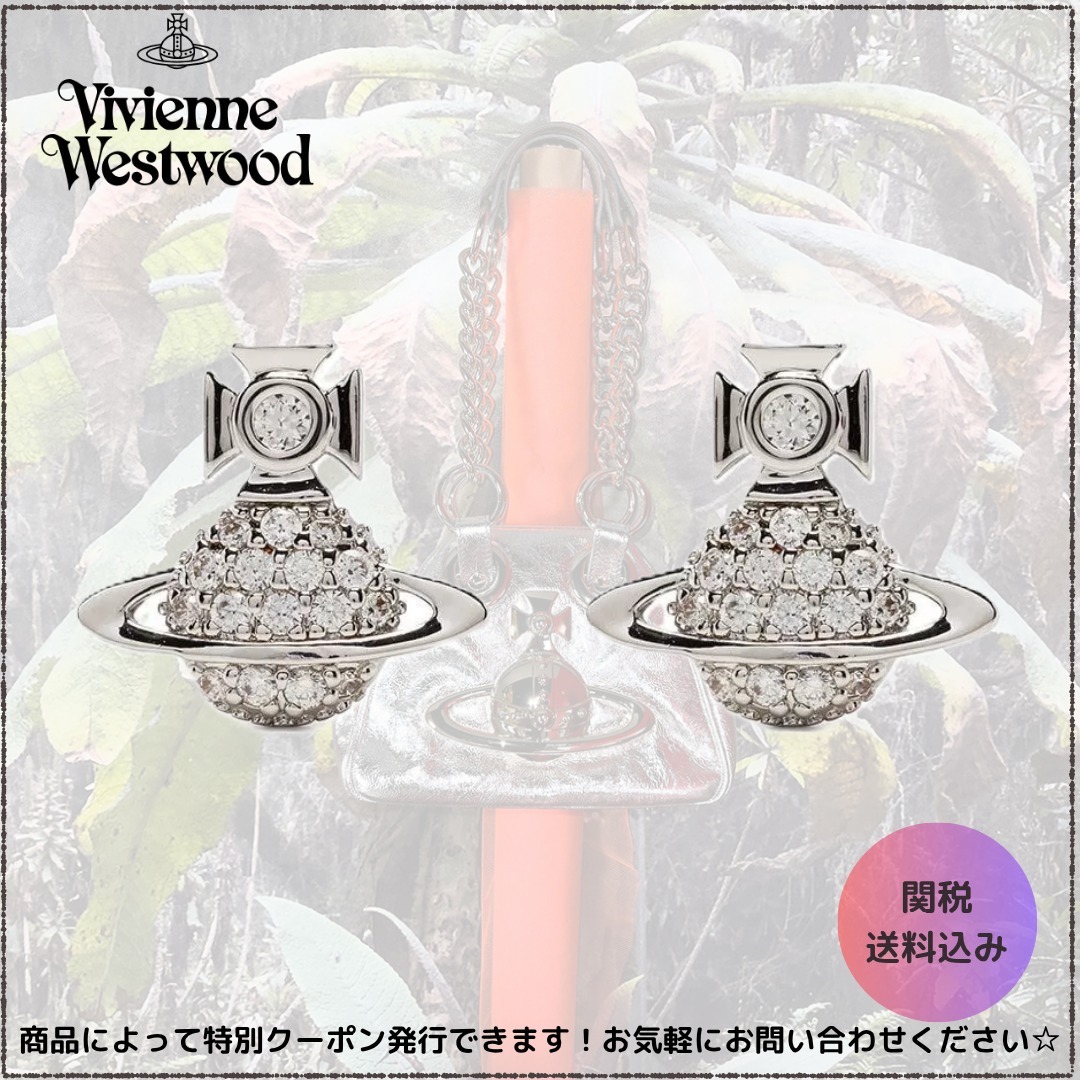【Vivienne Westwood】ORB TAMIA ピアス ブラス製 送料関税込
