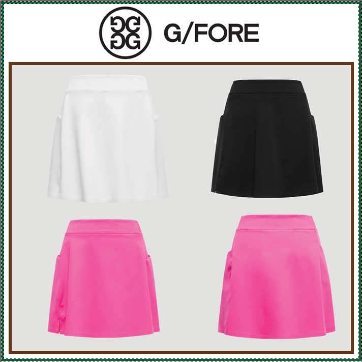 【G FORE】NYLON JERSEY A-LINE SKIRT(WOMEN) / 追跡付