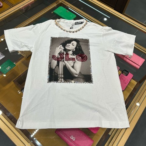 Dolce & Gabbana J.Lo写真プリント 半袖 Tシャツ