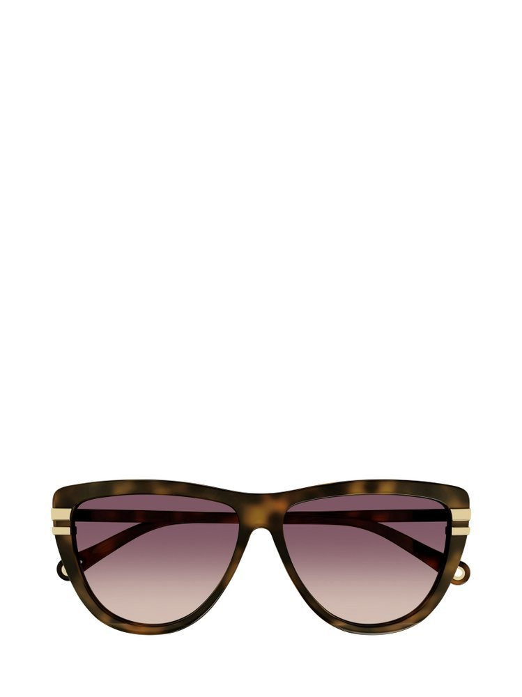 Chloe アイウェア レクタンクル フレム サンクラス CH0203S 002