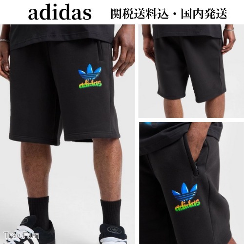 【adidas】Originals エアブラシ ハーフパンツ 関送込