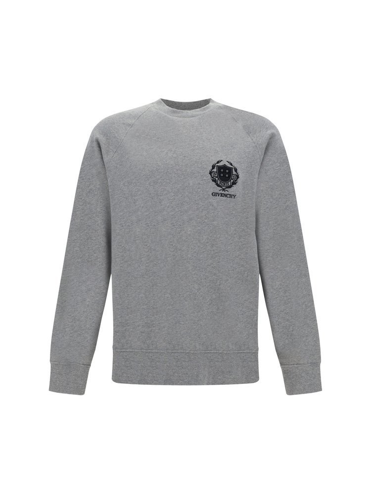 GIVENCHY クレスト スリムフィット フリス スウェットシャツ