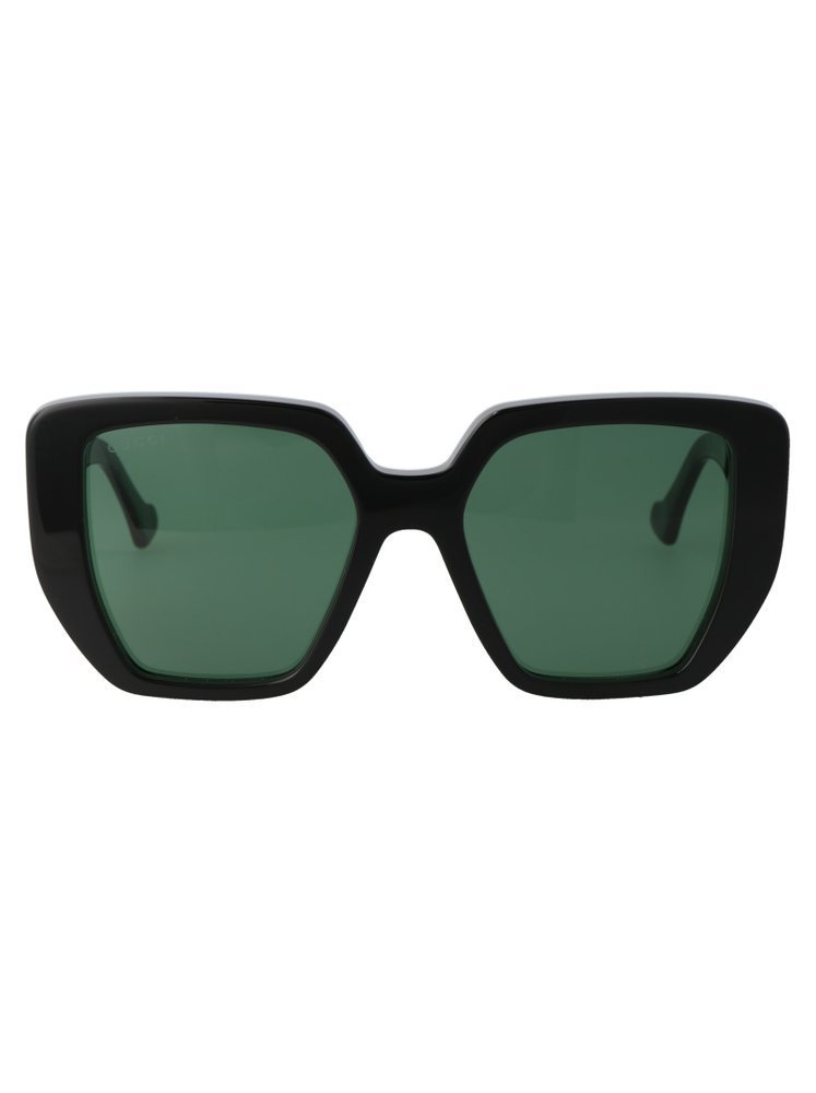 GUCCI オハサイスフレムサンクラス GG0956S 001BLACKGREENGREEN