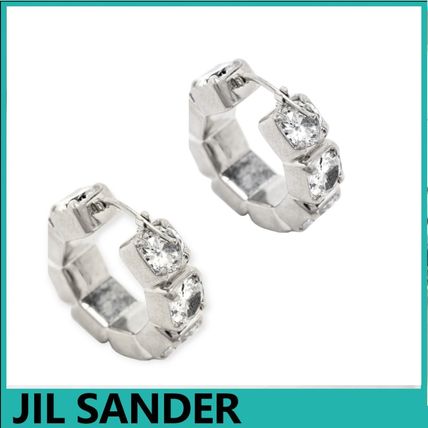 シルバー（銀色）系 Jil Sander(ジルサンダー) ピアス