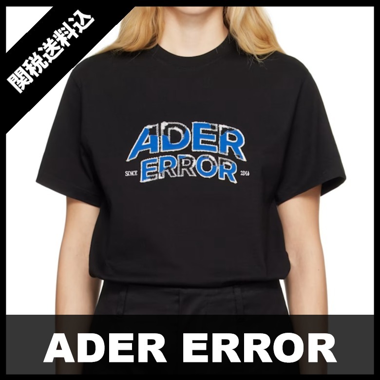 ADER error アーダーエラー 黒 ロゴ Edca Product. 52 Tシャツ