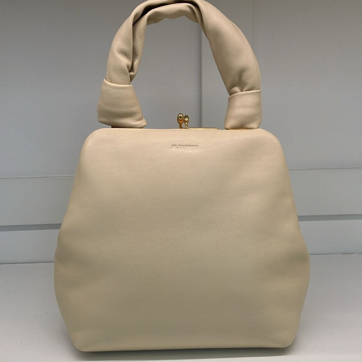 直営店☆JIL SANDER☆SALE! GOJI SQUARE SM SOFT ハンドバッグ