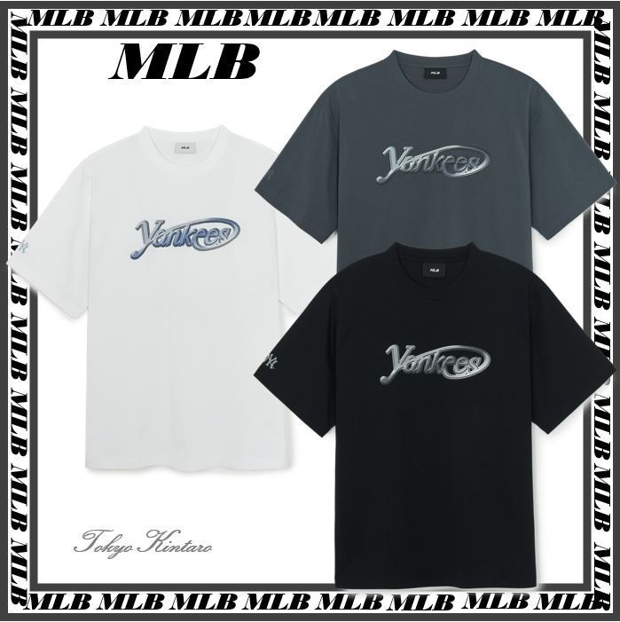 [MLB] Basic Summer Street Logo T-shirt ★大人気★