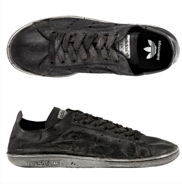 【BALENCIAGA X ADIDAS】 STAN SMITH WORN-OUT