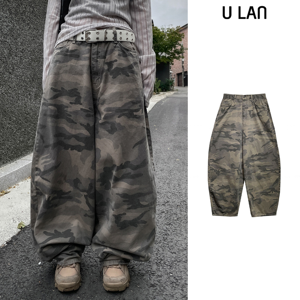 【U LAN】Mani Military Mega Balloon Pants