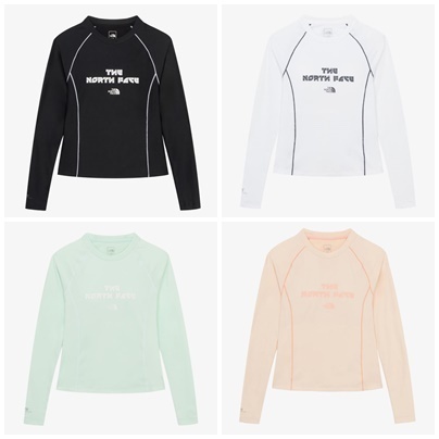 [THE NORTH FACE] W'S SURFY L/S RASHGUARD★NT7TR32