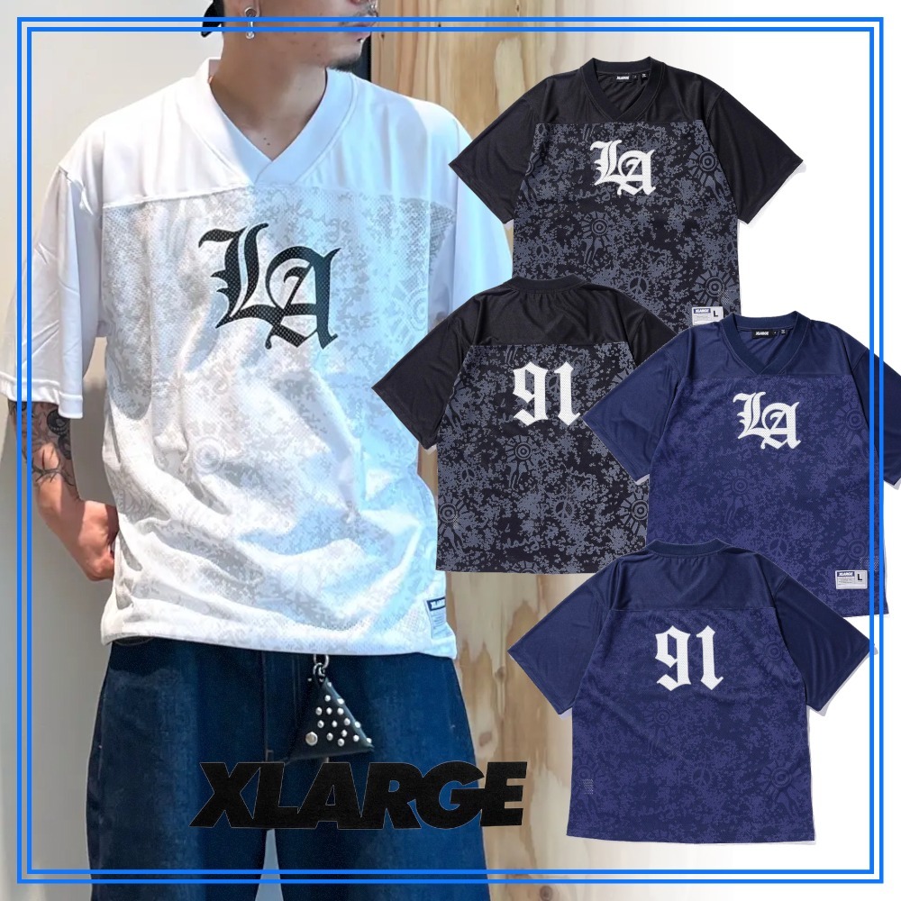 完売必須 XLARGE OLD ENGLISH FOOTBALL JERSEY スポーティー