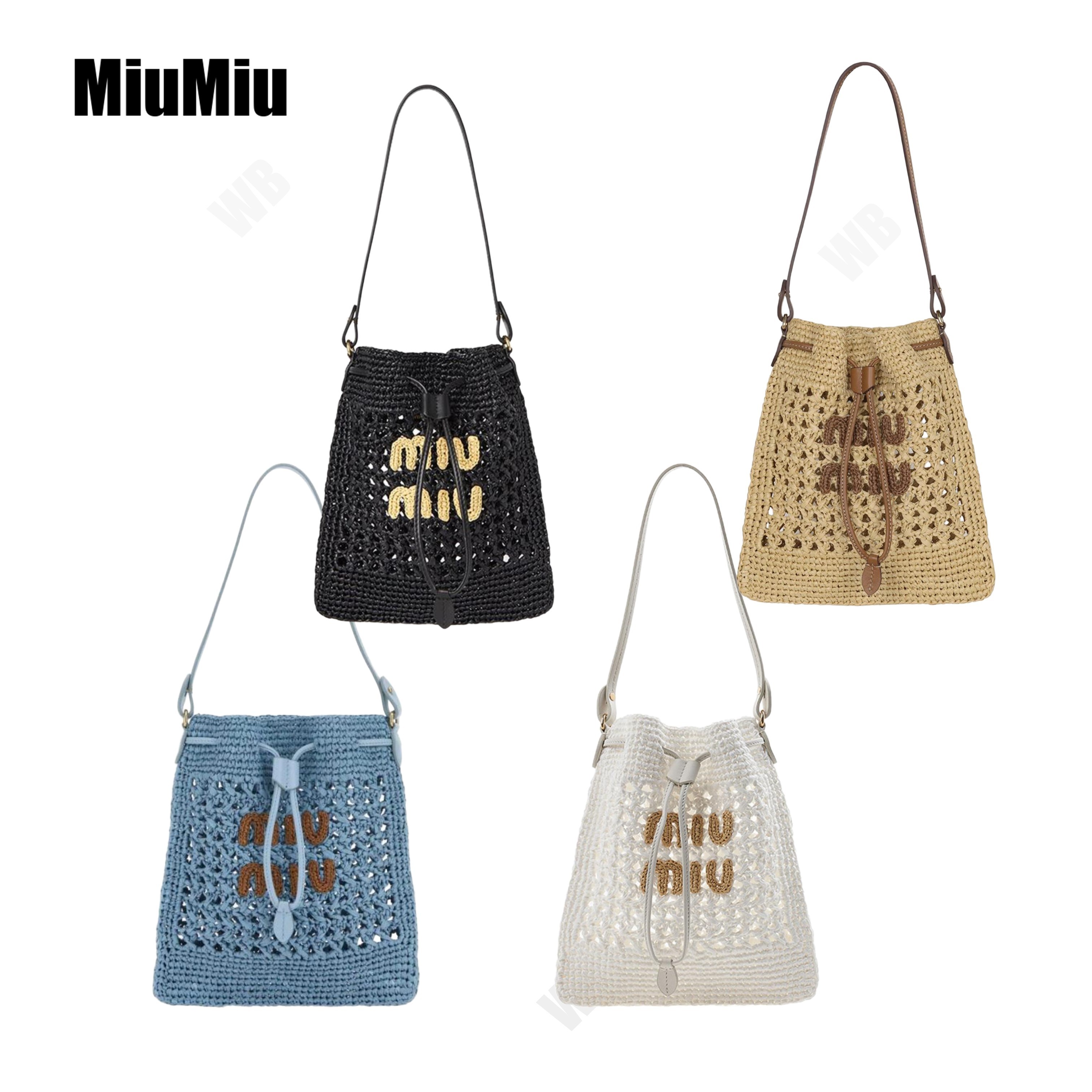 [MiuMiu] ウブン ファブリック ミニバッグ ☆送料込☆